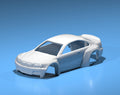 Wide Body Fenders For Hot Wheels BMW E46 - Resin - 3d Printed