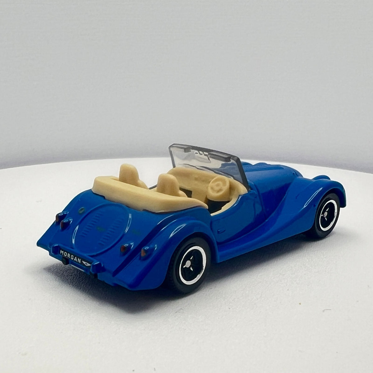 Matchbox Morgan Plus Four Blue #4 LOOSE 1/64