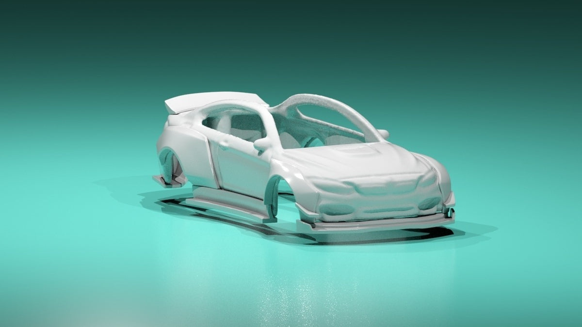 Space Tuner Wide Body Kit for Hot Wheels BMW M4 - Resin - 3d Printed