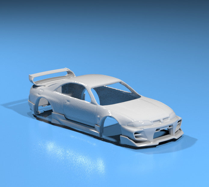 Veilside Style Wide Body Kit for Hot Wheels Nissan GTR R33 – Resin - 3d Printed