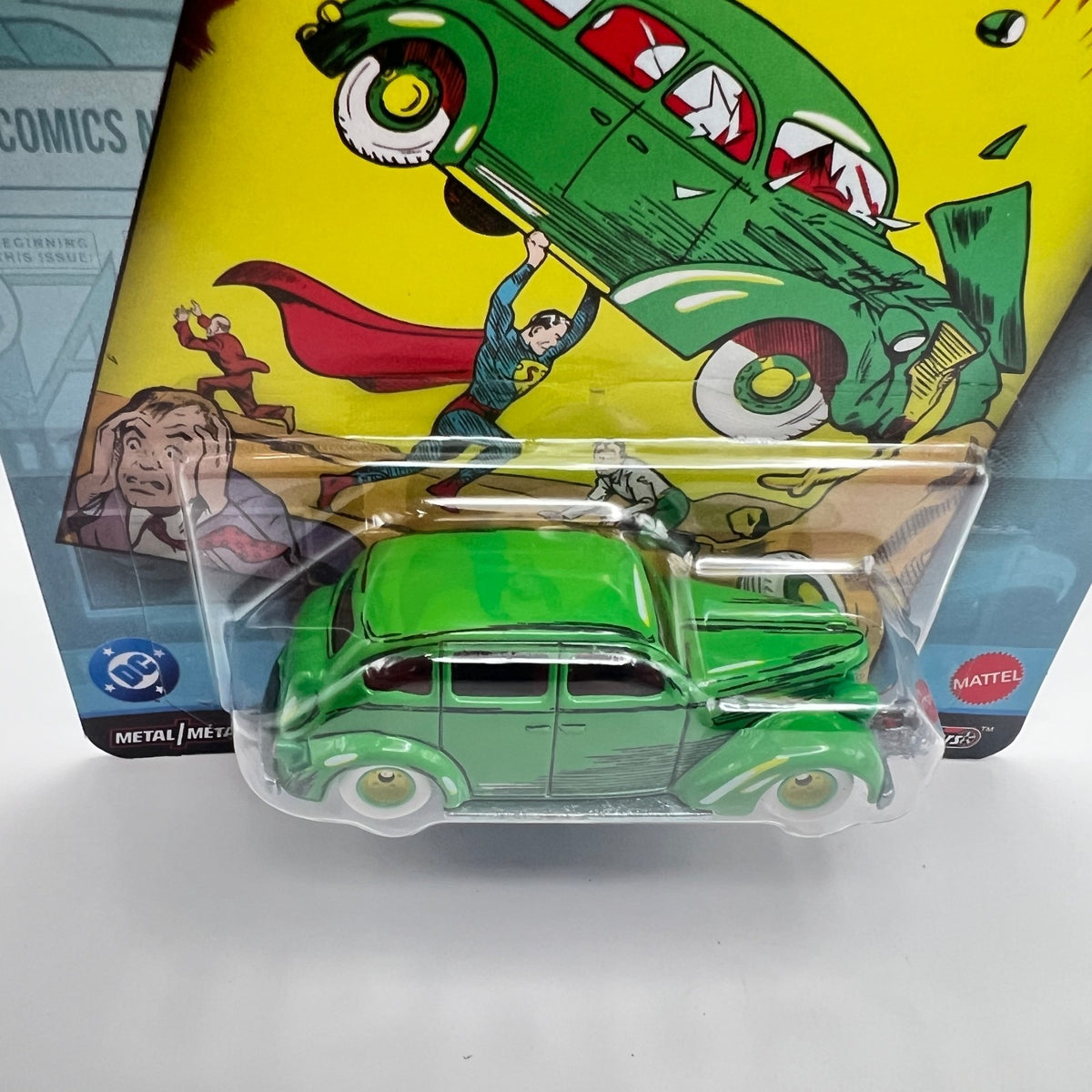 Hot Wheels Premium Action Comics 1 Action Sedan Pop Culture DC Superman