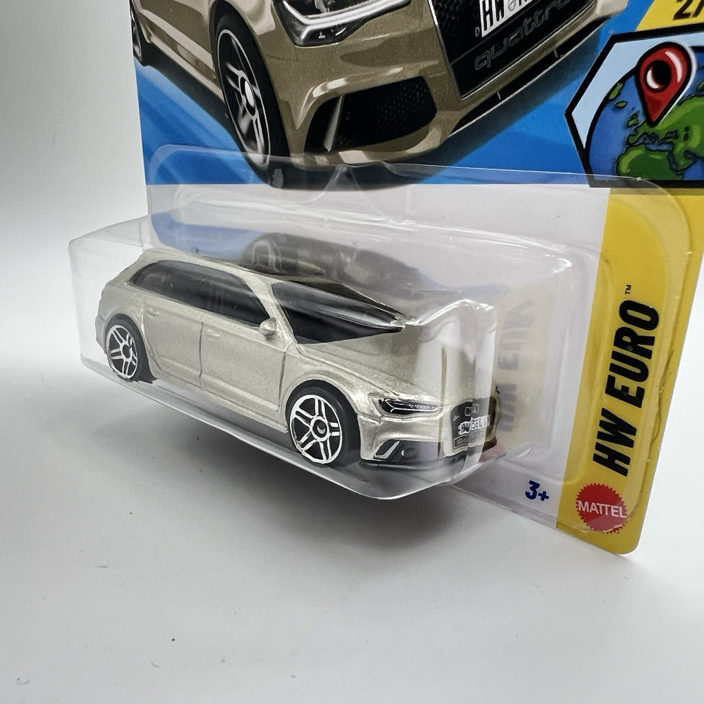 Hot Wheels '17 Audi RS 6 Avant HW Euro 2/10 Diecast Car 1:64 GOLD  66/250