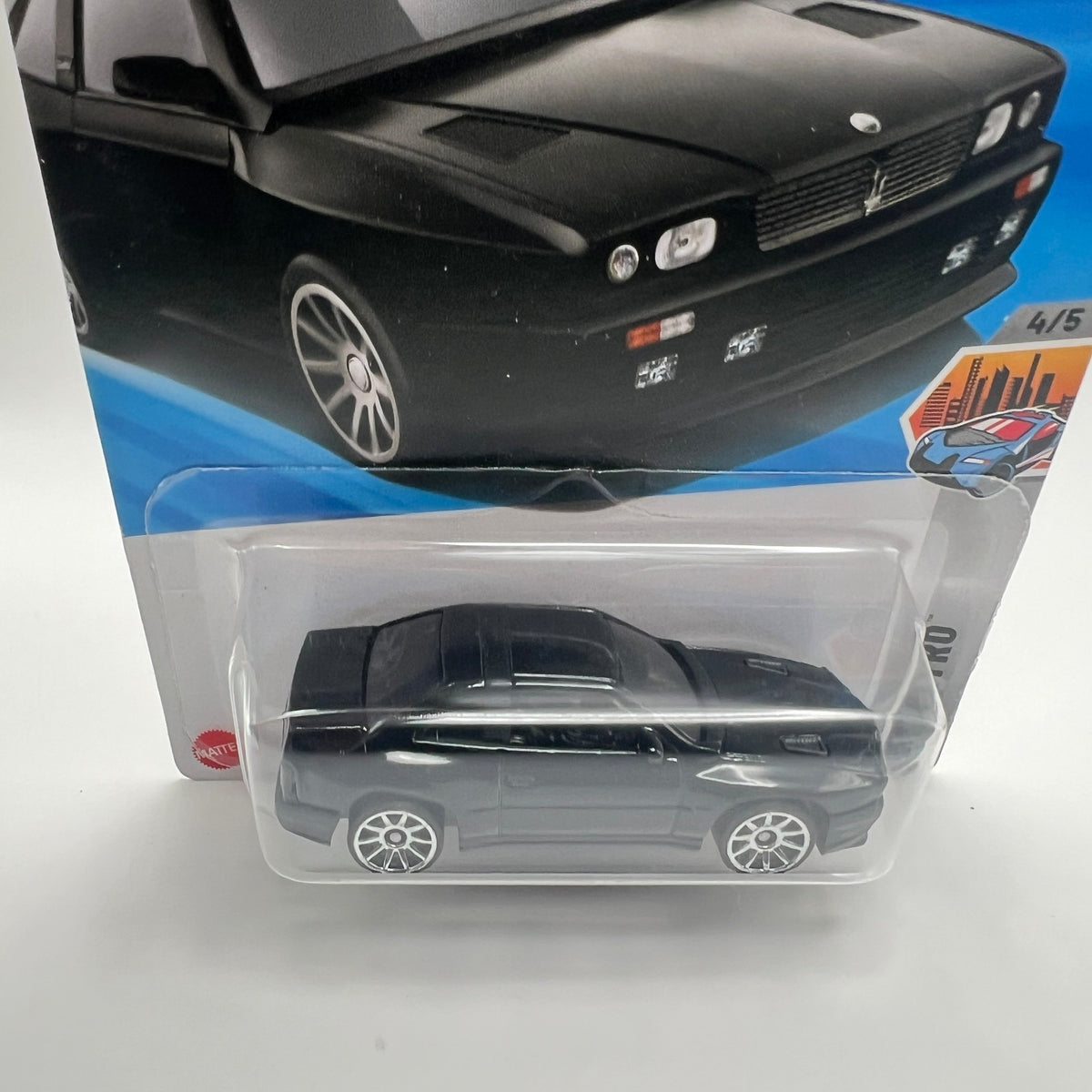 Hot Wheels Maserati Shamal Black 58/250 HW Metro 4/5