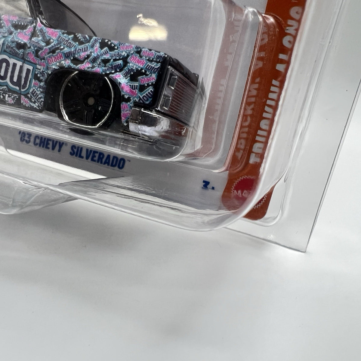 Hot Wheels Black Widow '83 Chevrolet Silverado With Protector 1:64 Diecast