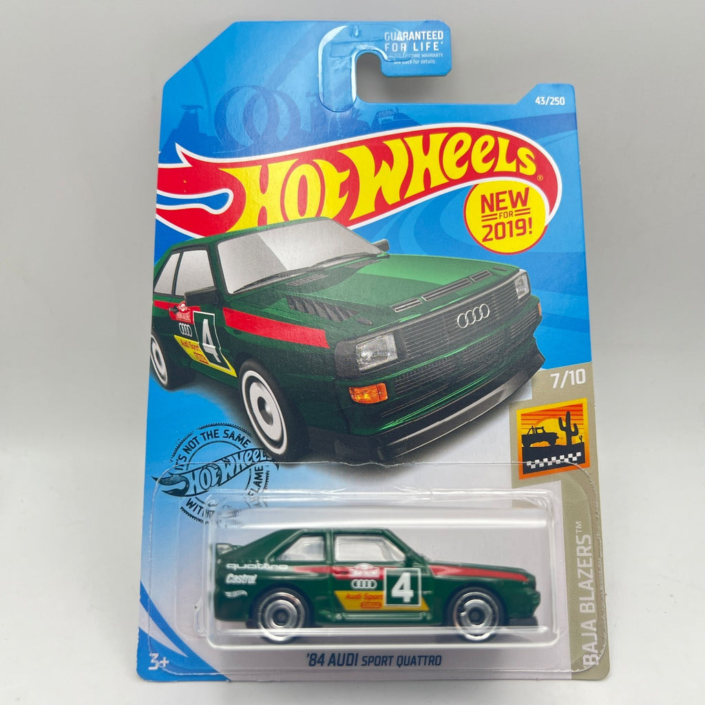 Hot Wheels '84 Audi Sport Quattro Lot of 4 Baja Blazers 43/250 + HW 80s 152/250