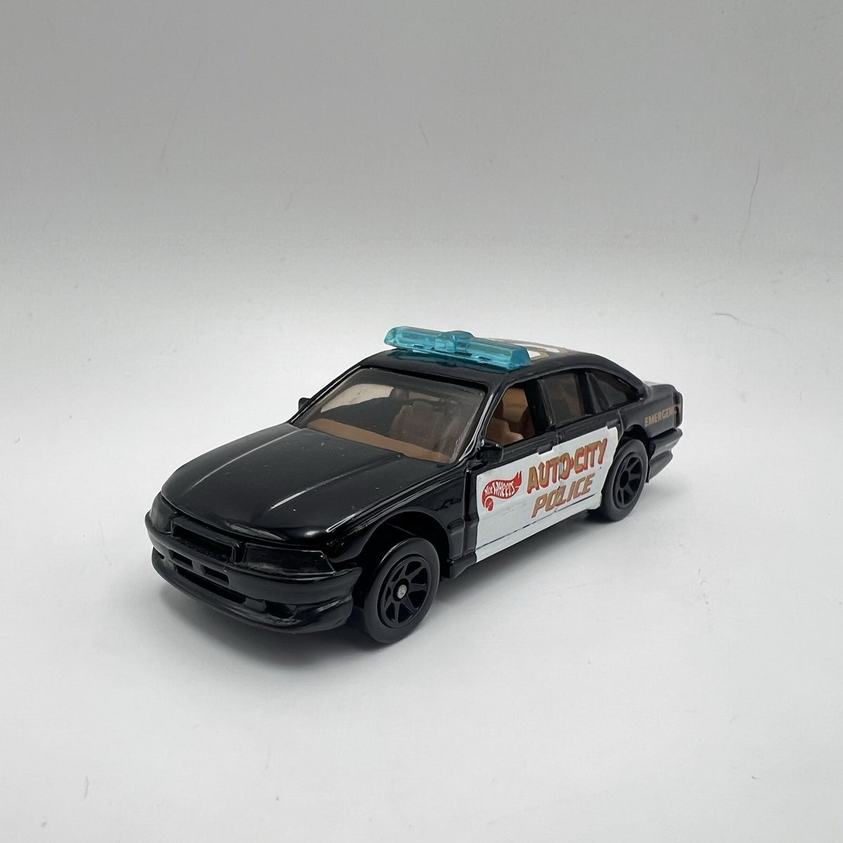 Hot Wheels Loose - Sheriff Patrol- Black 7 Spoke Hubs - Black | 163