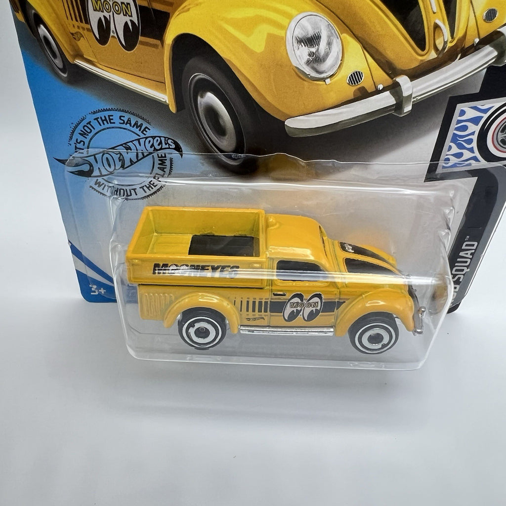 Hot Wheels 49 VOLKSWAGEN BEETLE PICKUP Mooneyes Yellow