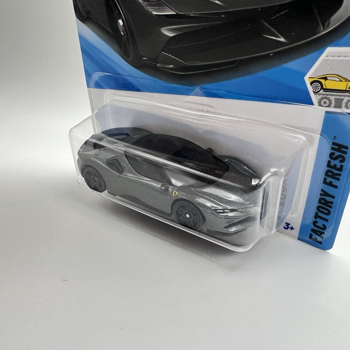 Ferrari SF90 Stradale Hot Wheels Gray Factory Fresh 2025 1:64 Diecast
