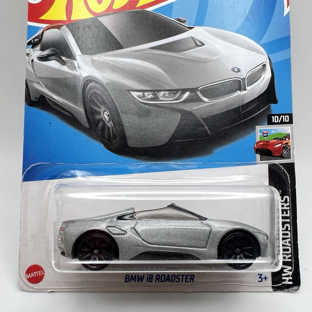 Hot Wheels BMW i8 Roadster 156/250 - Grey - 2023 Mainline A