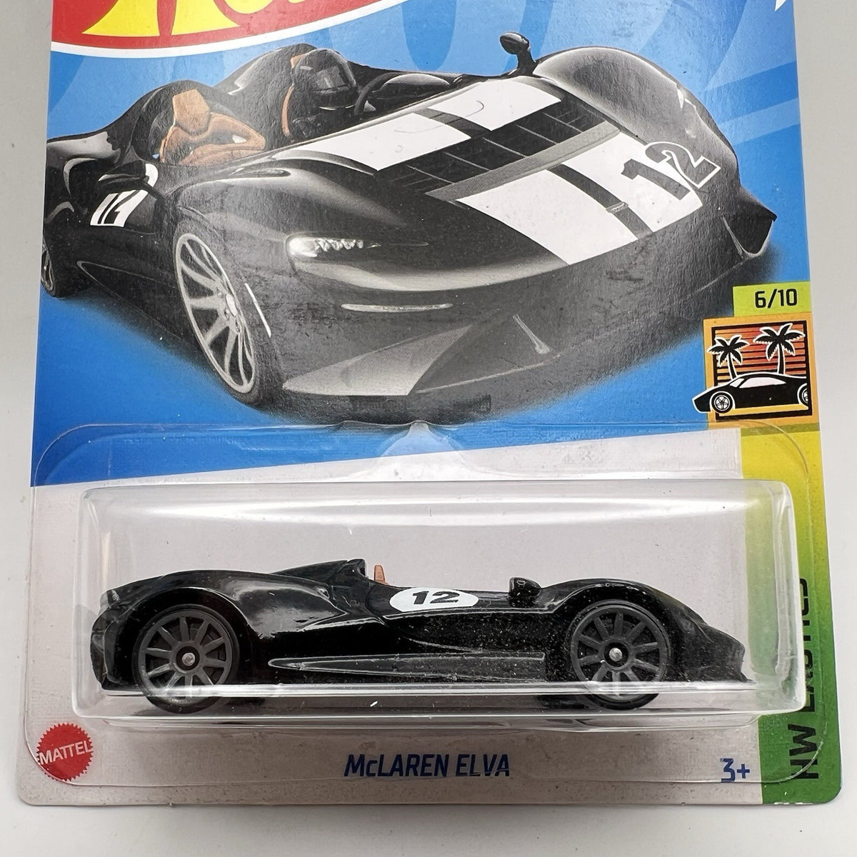 2022 Hot Wheels McLaren Elva - 1:64 1/64 HW Exotics 5/10 Black - HTF 🔥🔥🔥