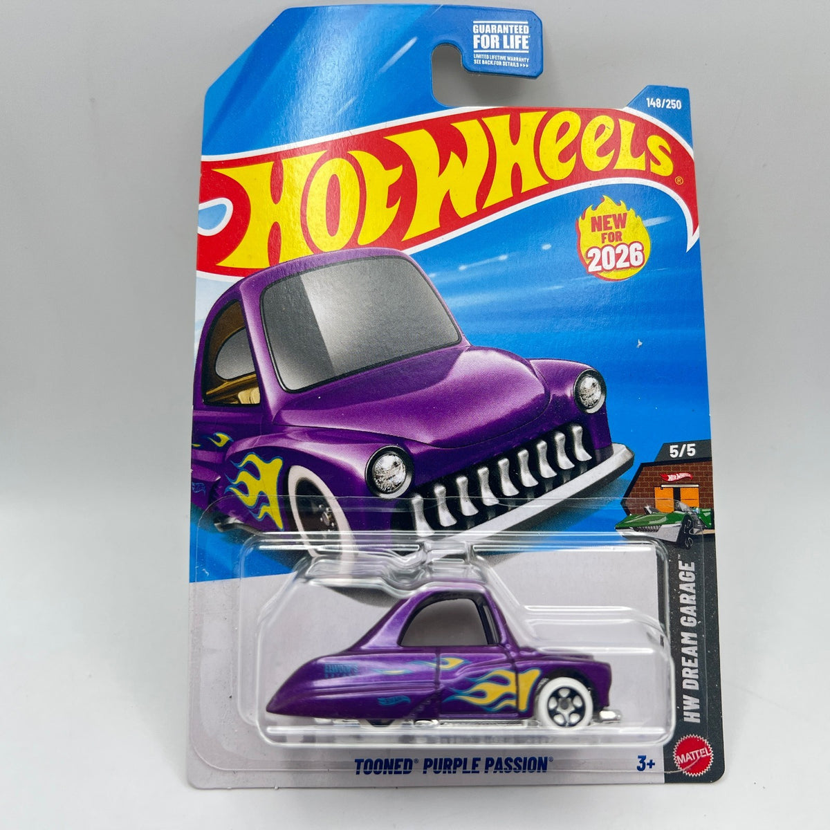 Hot Wheels Tooned Purple Passion HW Dream Garage 5/5 148/250 New 2026