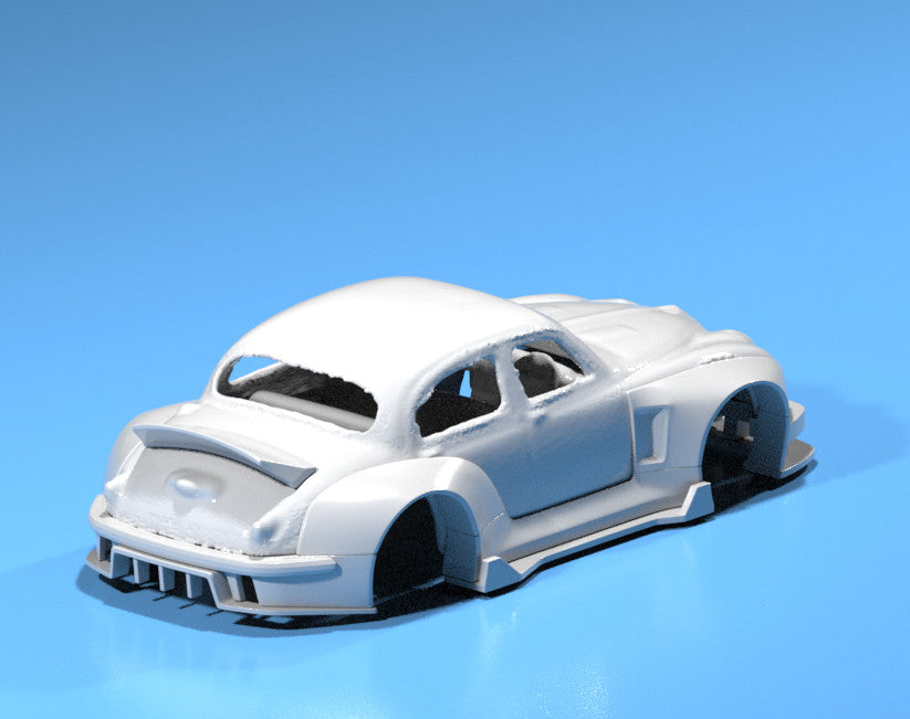 Street Legend Wide Body Kit for HW Jaguar MK1 - Level Up Your Customs - 1/64