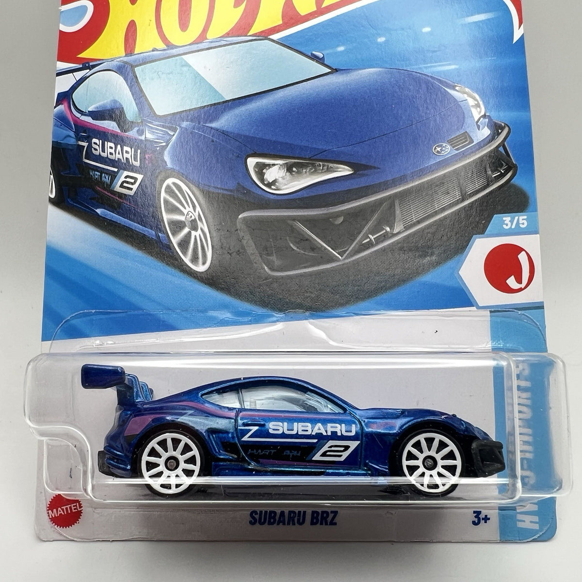 2025 🔥 HOT WHEELS 🛞, SUBARU BRZ, 3/5 HW J-IMPORTS, 48/250