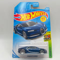 HOT WHEELS 2019 M/L #236/250 '16 Bugatti Chiron 7/10 HW Exotics blue