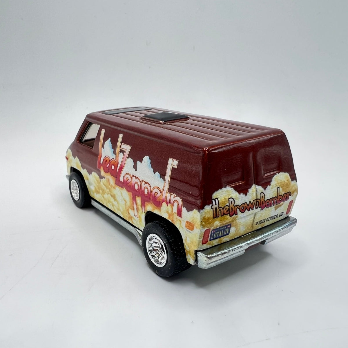 Hot Wheels Super Van Led Zeppelin II Brown Real Riders LOOSE 1/64