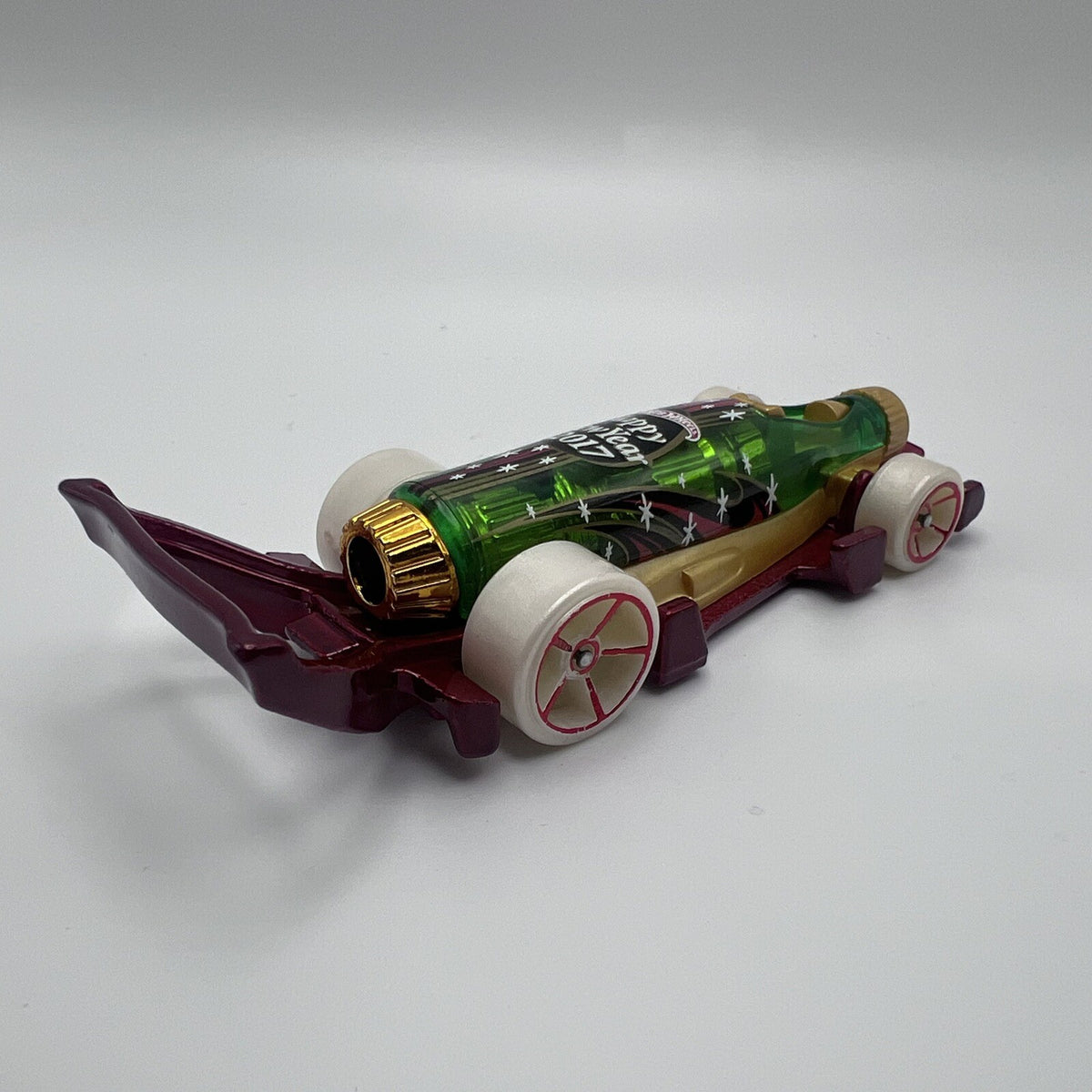 2008 Hot Wheels - Carbonator - 2017 Happy New Year - Red