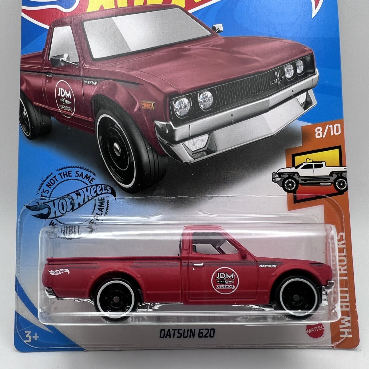2017 Hot Wheels Datsun 620 HW Hot Trucks #8/10 182/250 1:64 Diecast Car