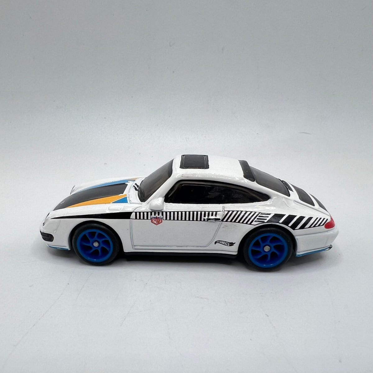 Hot Wheels 1996 Porsche Carrera White LOOSE 1/64