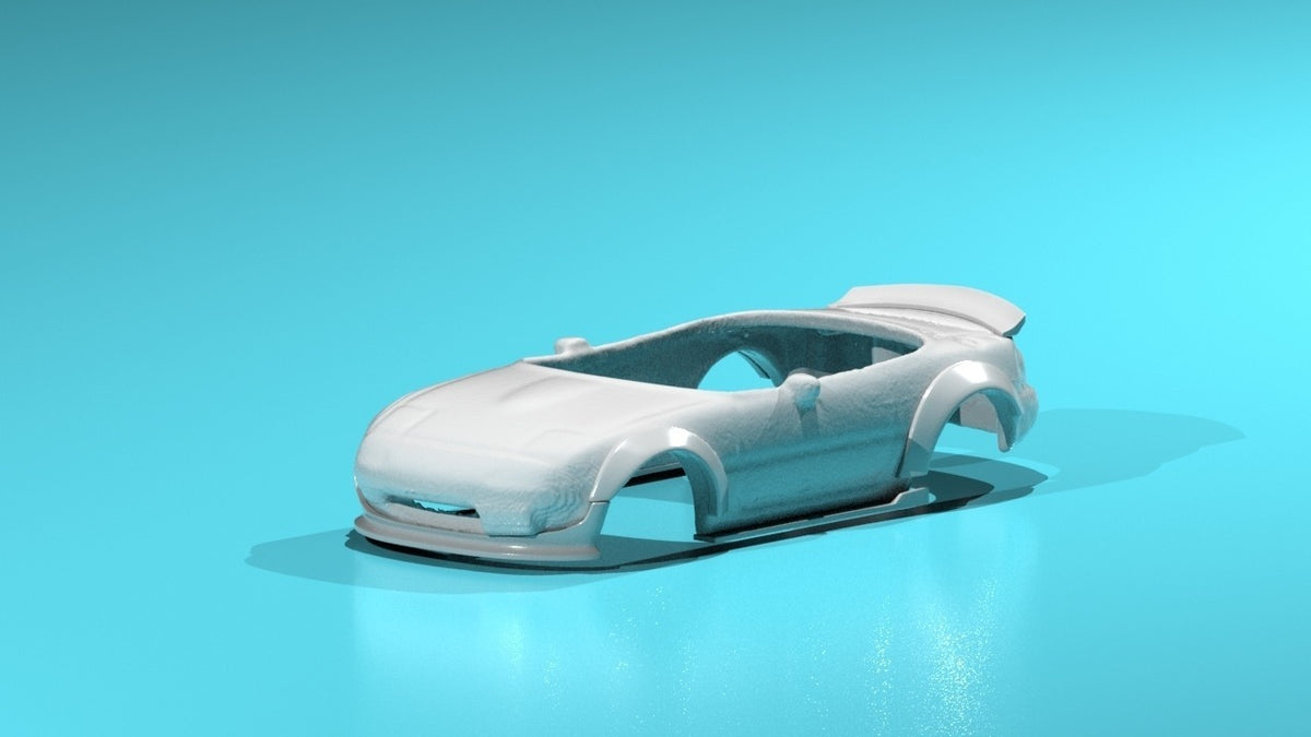 Rocket Bunny Style Wide Body Kit For Hot Wheels Mazda Miata MX5 - Resin