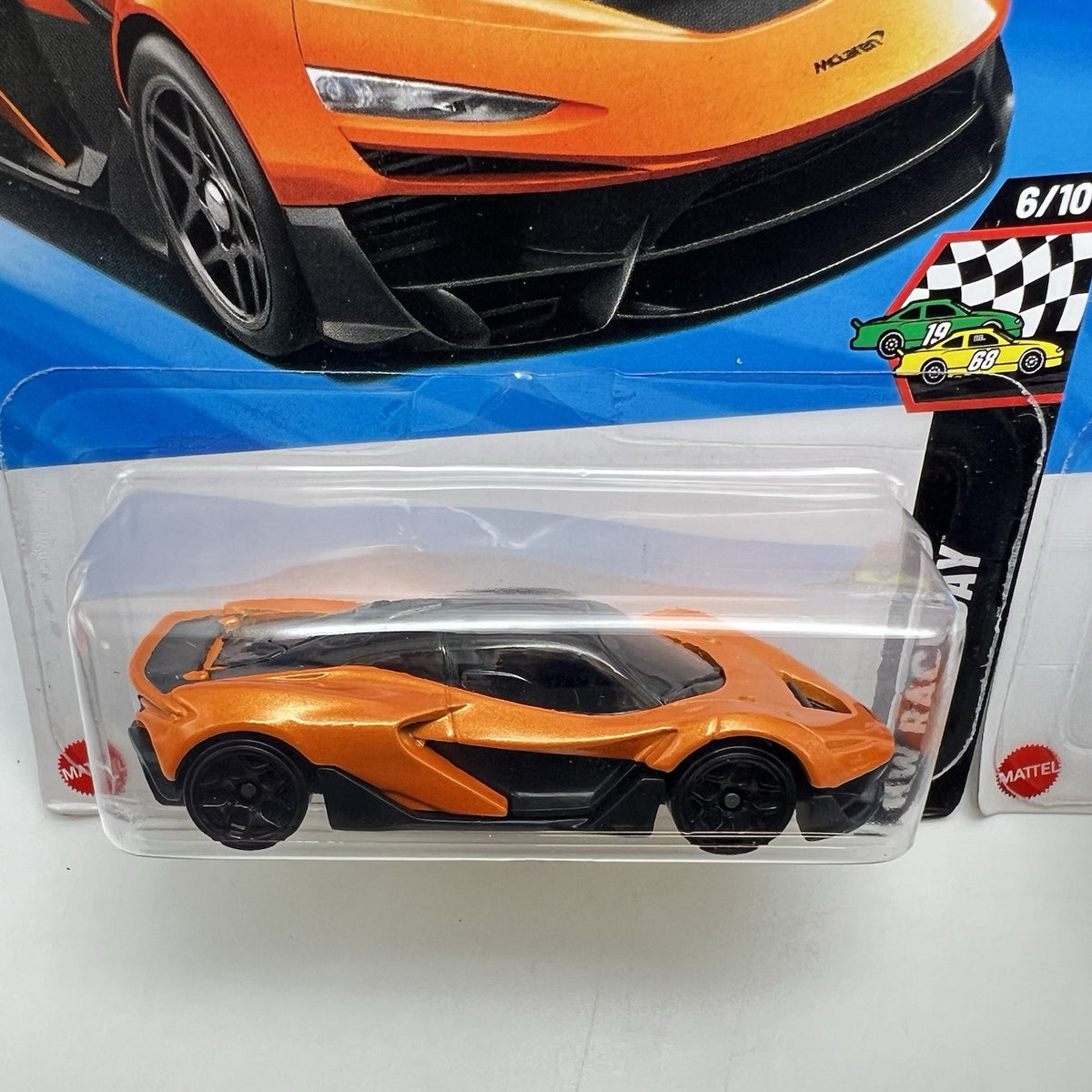🔥Hot Wheels McLaren W1 Orange & Grey Lot of 2🔥