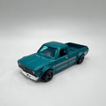 Hot Wheels 1975 Datsun Sunny Truck B120 Teal #58 LOOSE 1/64