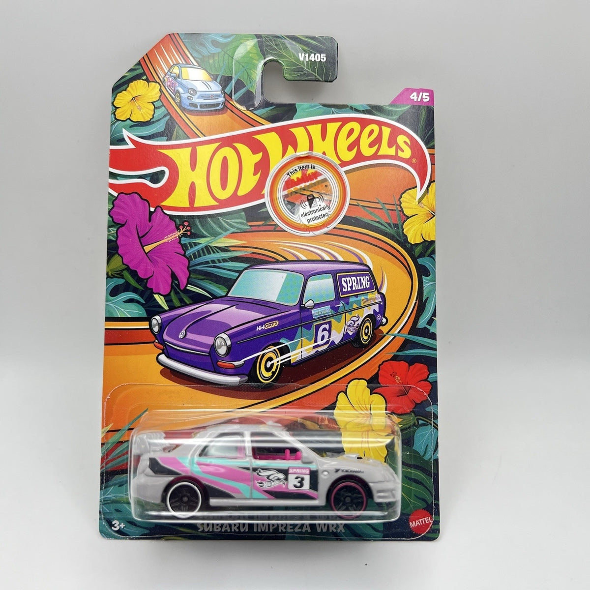 🔥Hot Wheels Subaru Impreza WRX Gray Spring Edition (2024) 4/5