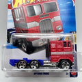 2025 HOT WHEELS F CASE TRANSFORMERS OPTIMUS PRIME RED HW SCREEN TIME 6/10