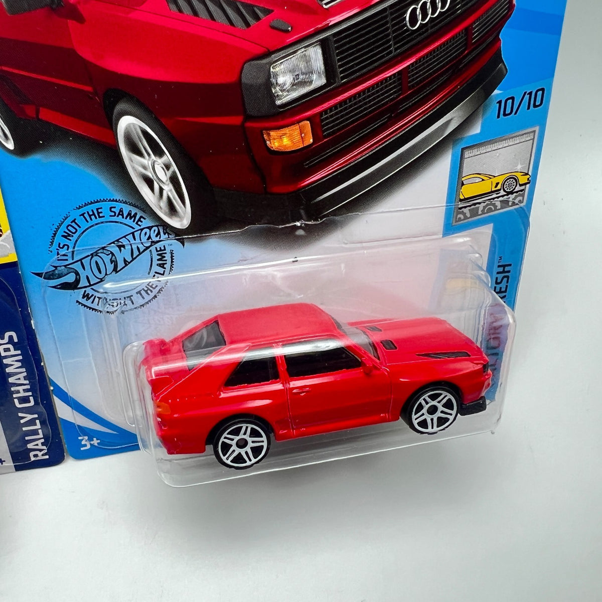 Hot Wheels '84 Audi Sport Quattro Lot of 2 Yellow 180/250 + Red 145/250 1:64