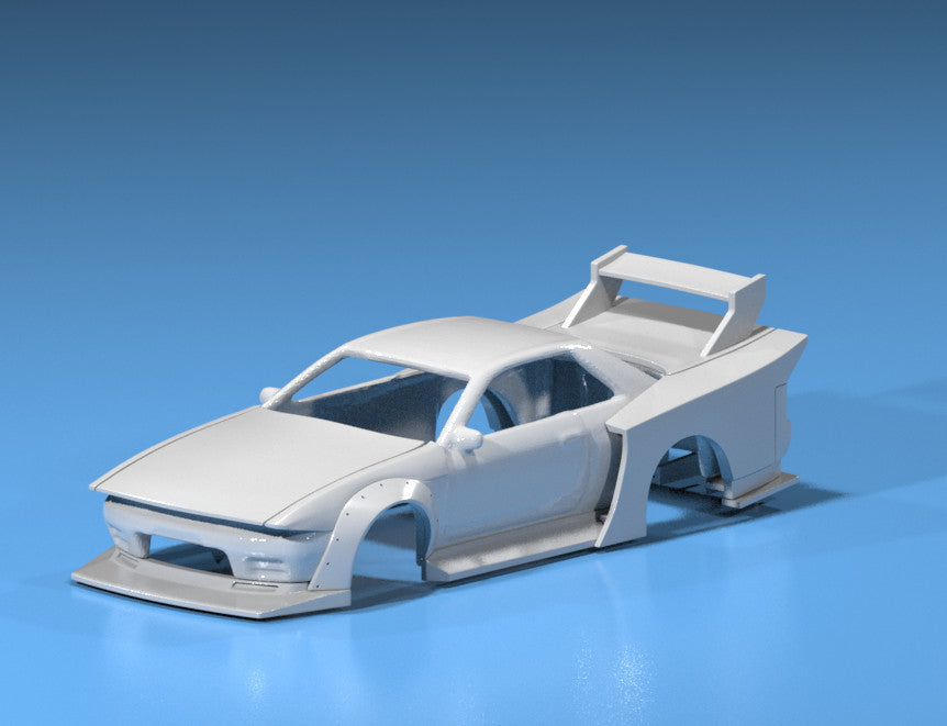 LB-Kaido Works Body Kit for Hot Wheels Nissan Skyline R32 - Resin - 3d Printed