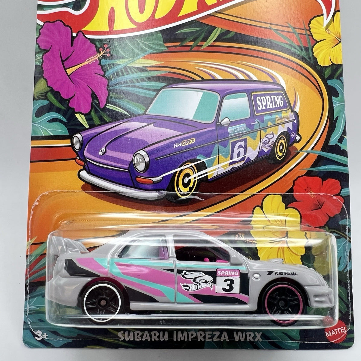 🔥Hot Wheels Subaru Impreza WRX Gray Spring Edition (2024) 4/5