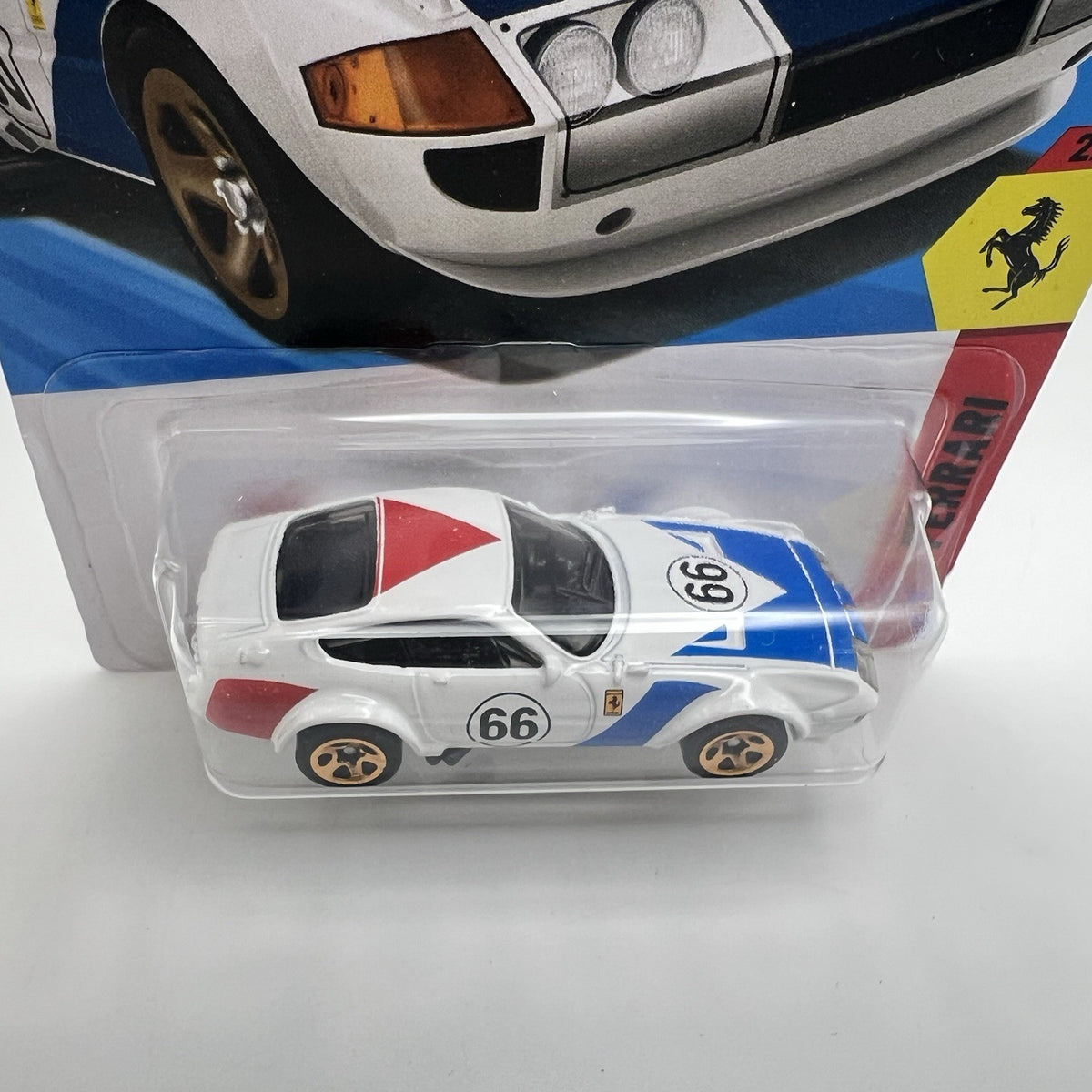 NEW 2026 Hot Wheels Ferrari 365 GTB4 Competizione White 62/250 Ferrari Series