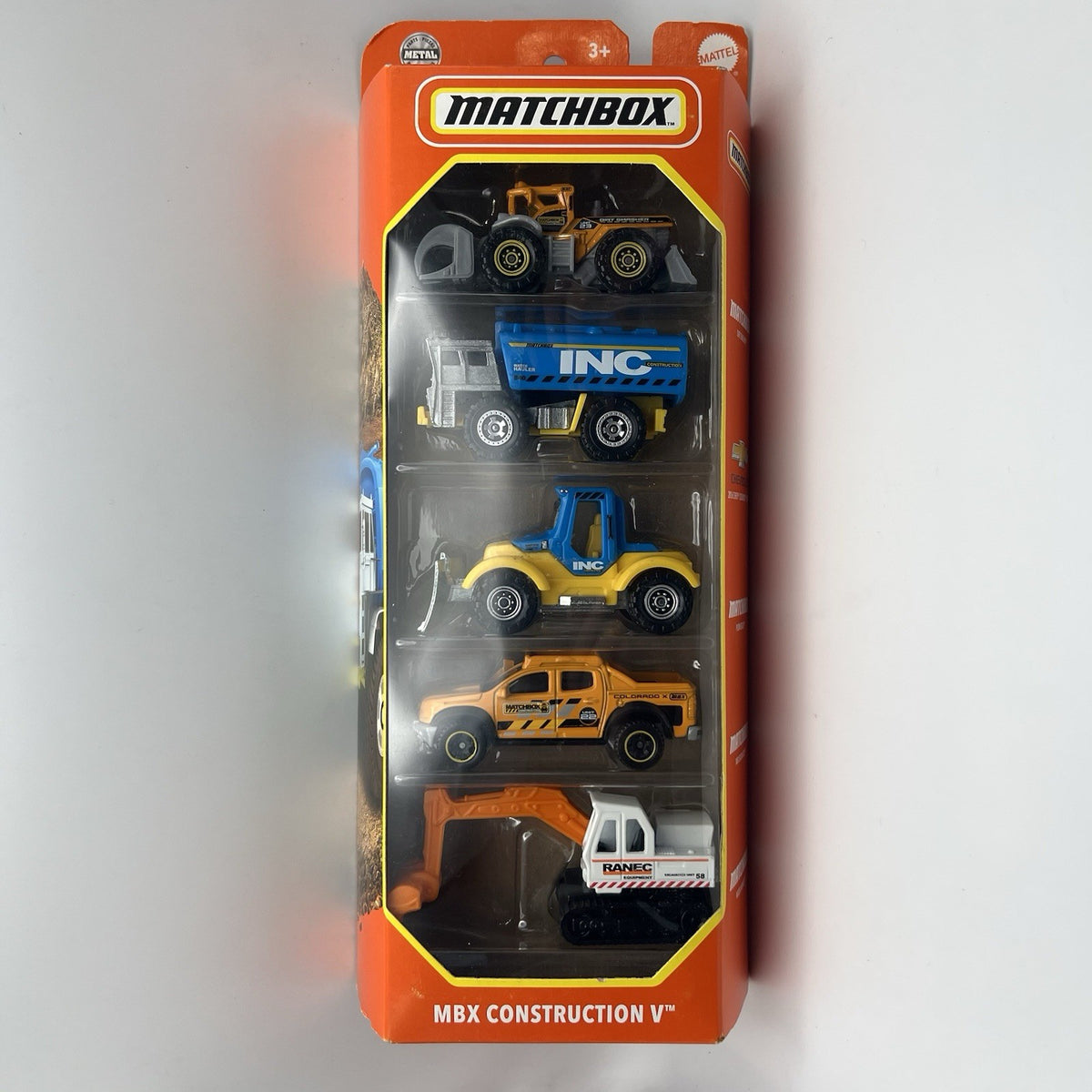Matchbox MBX Construction V 5 Pack