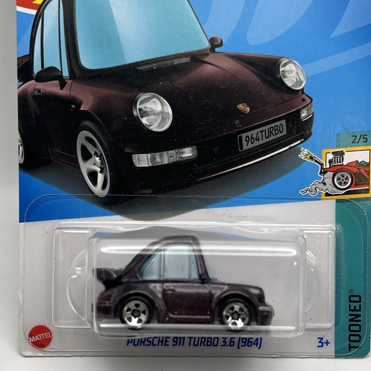 Hot Wheels - Porsche 911 Turbo 3.6 (964)  Tooned