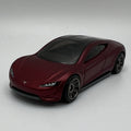 Matchbox 2020 Tesla Roadster red 1/64 scale loose