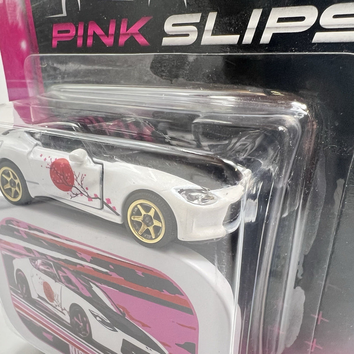 JADA Pink Slips White NISSAN Z  Cherry Blossom + Collector’s Storage Tin NIB🔥