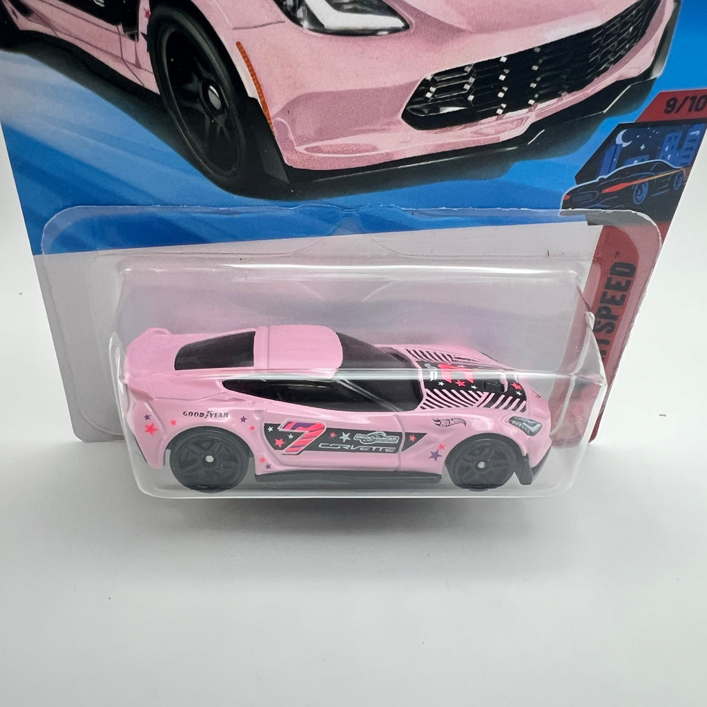 Hot Wheels Nightspeed 9/10 Corvette C7 Z06 113/250 Pink