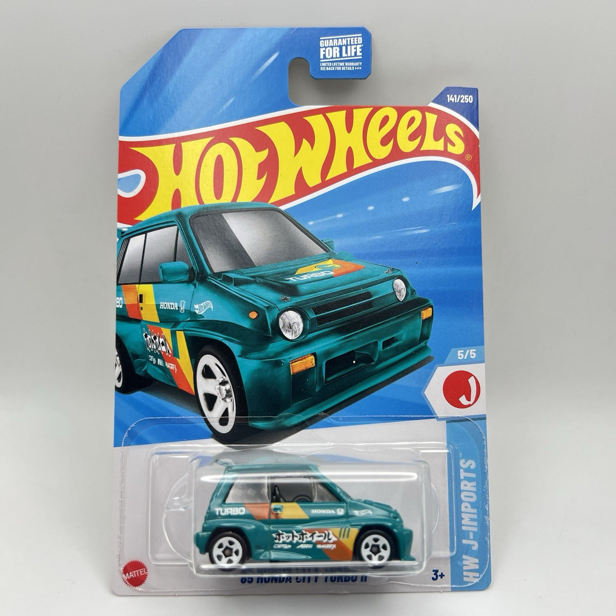 2025 Hot Wheels TREASURE HUNT - `85 HONDA CITY TURBO II - HW J-IMPORTS 5/5