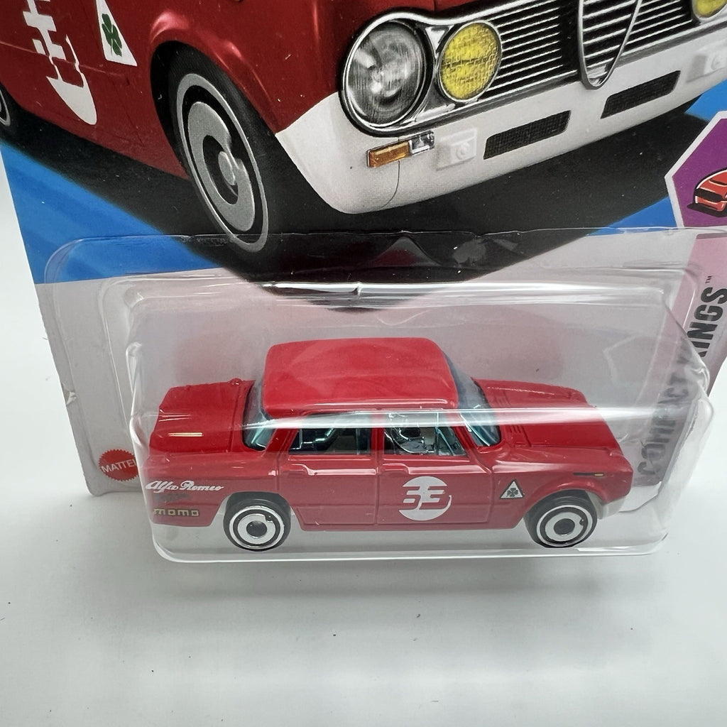 Hot Wheels Alfa Romeo Giulia TI Super Red #195 195/250 - 2025 Compact Kings