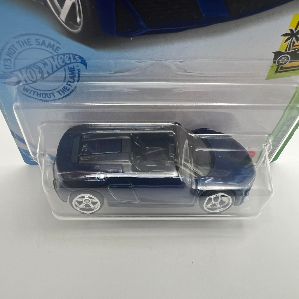 Hot Wheels 2019 Audi R8 Spyder Blue Super Treasure Hunt HW Exotics 4/10