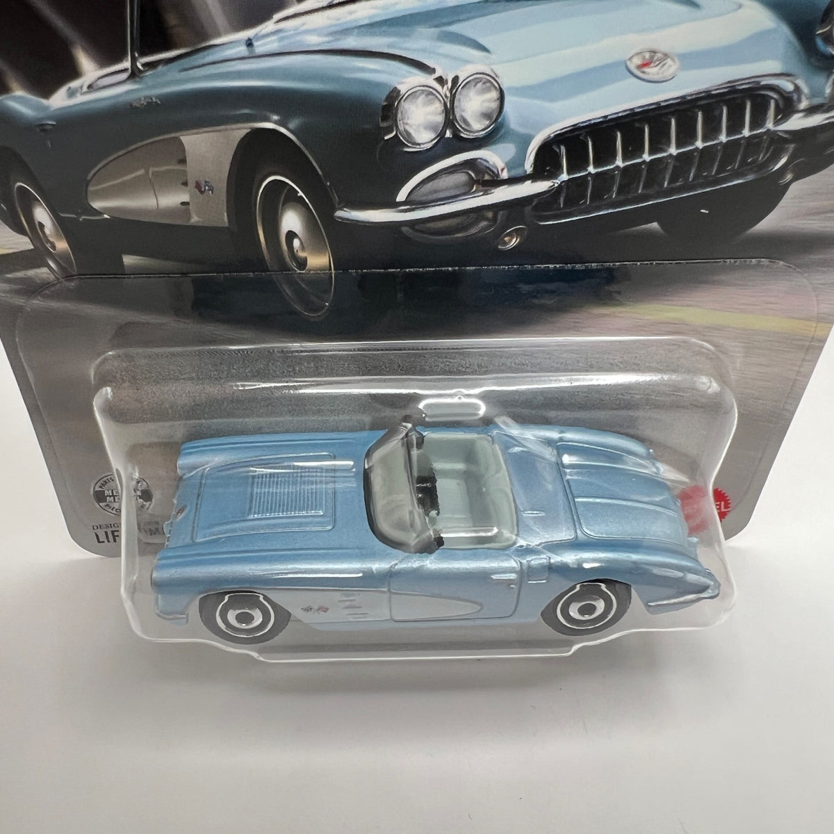 Matchbox 1958 Chevrolet Corvette 22/125 Blue New 2026 1:64 Diecast