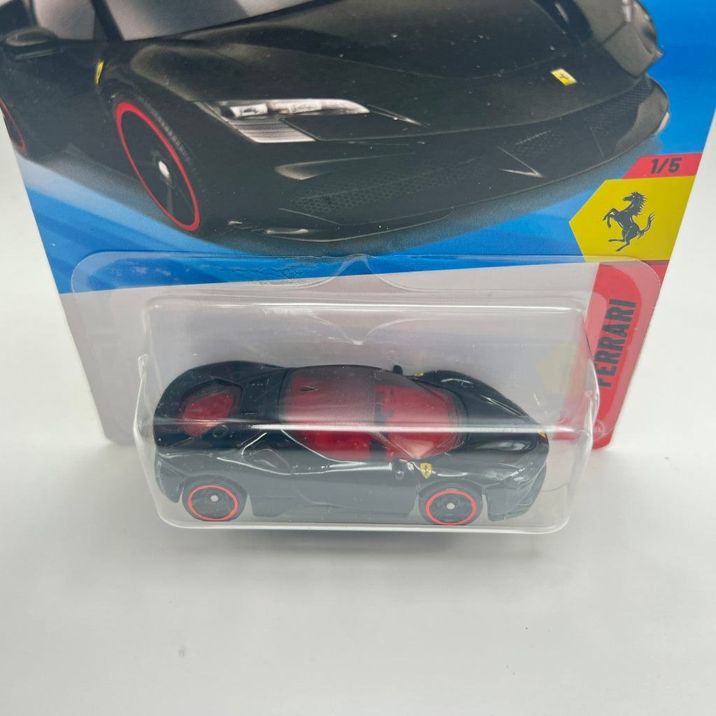 Hot Wheels 2026 Mainline Ferrari Series Ferrari SF90 Stradale Black #41