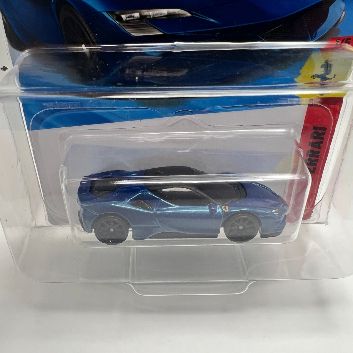 Hot Wheels Ferrari SF90 Stradale Blue 41/250 Ferrari 1/5 The Vault