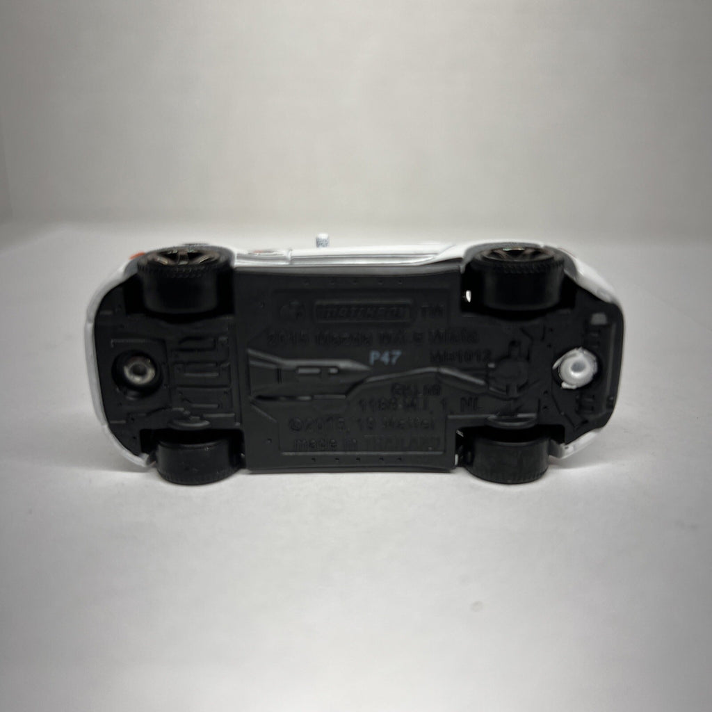 MATCHBOX 2015 White MAZDA MX-5 MIATA Convertible Car K&N Brembo SCALE 1/64