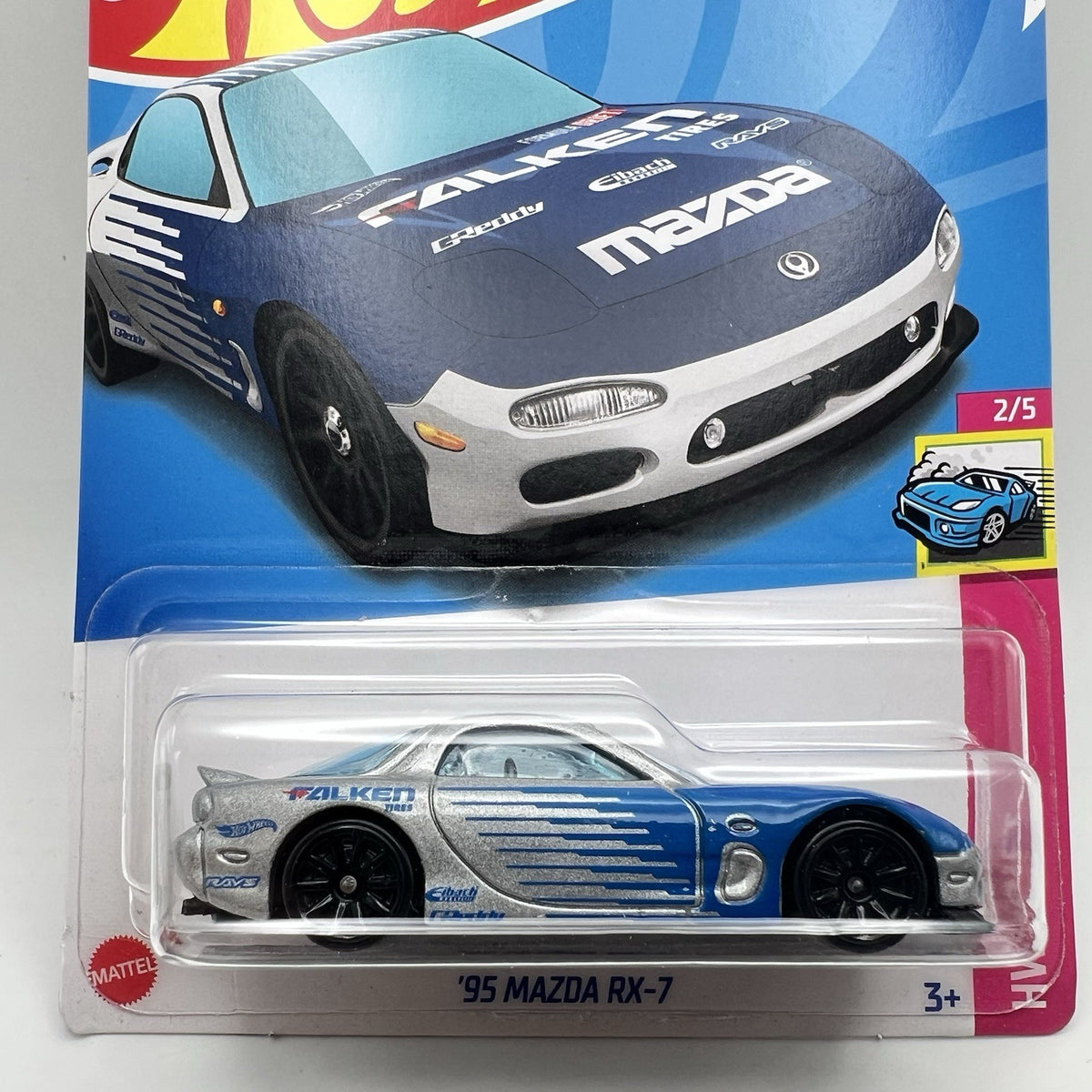 Hot Wheels HW Drift ‘95 Mazda RX-7 Falken Livery Edition 2/5 2021 177/250