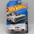 New! Hot Wheels '64 Dodge 330 White #126