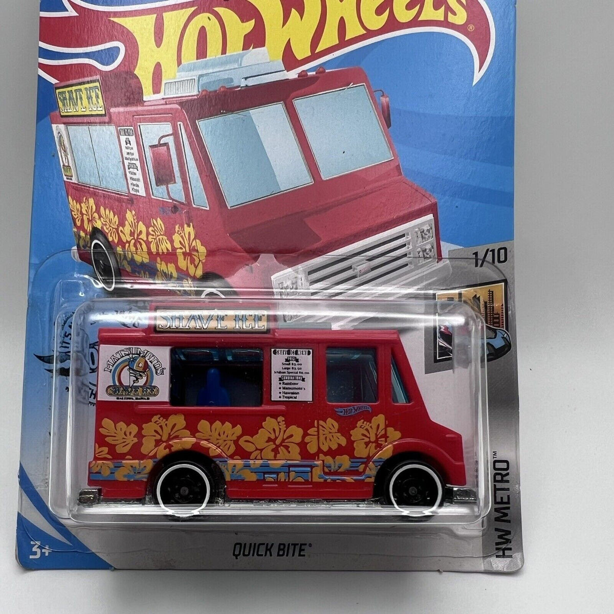 Hot Wheels Quick Bite 189/250 - Red - 2019 Mainline A