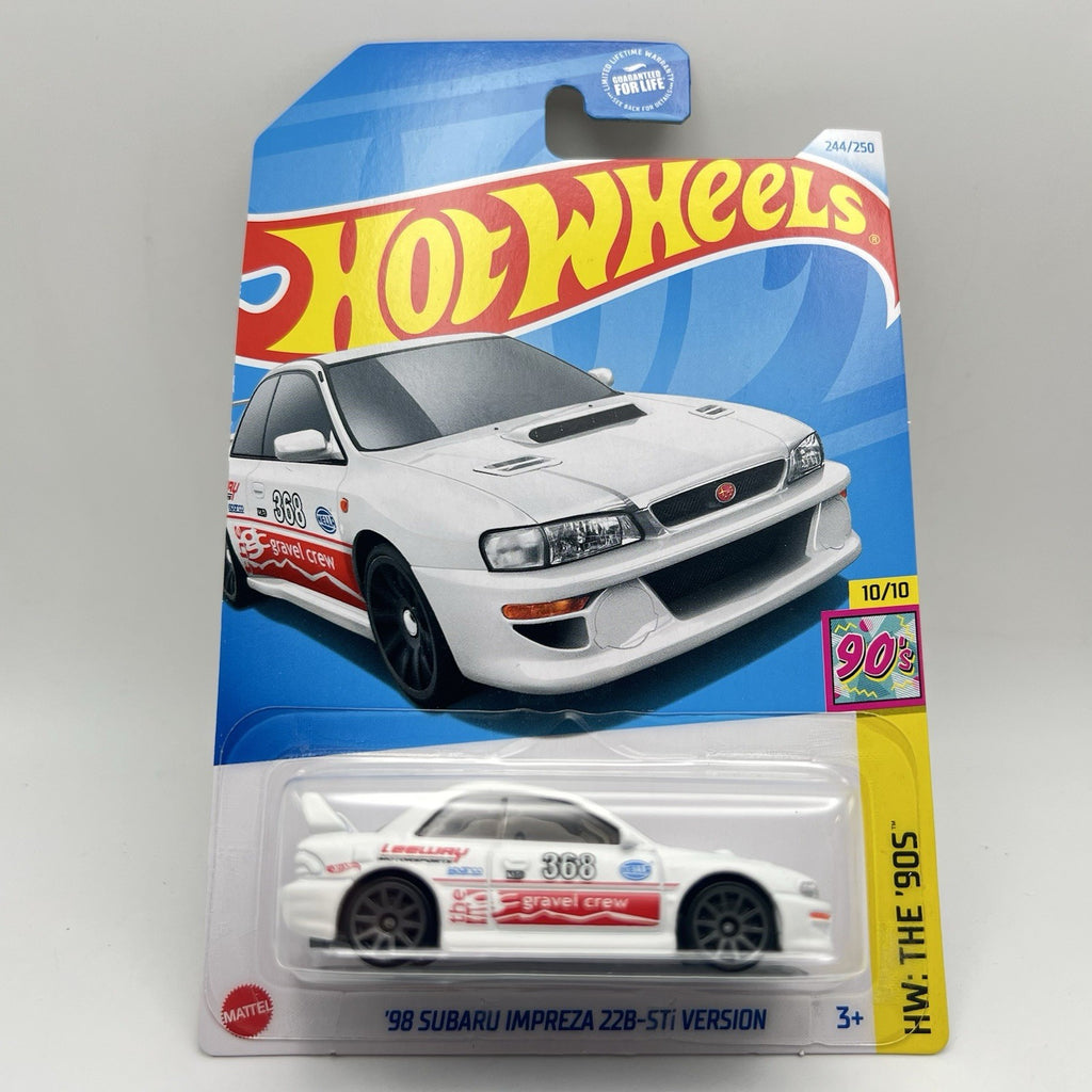 Hot Wheels '98 Subaru Impreza 22B-STi Version White HW: The '90s NEW 2021