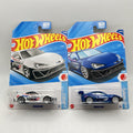 2025 Hot Wheels Subaru BRZ #48 HW J-Imports 3/5 Lot of 2 Blue + White