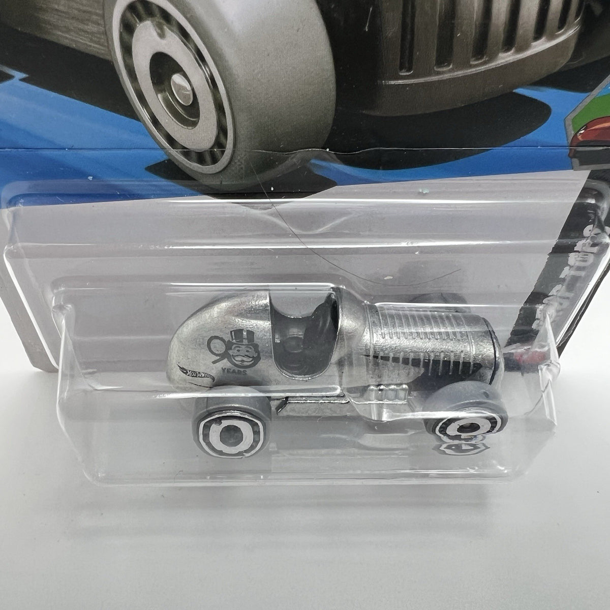 Hot Wheels Pass 'N Go 1/5 Drop Tops 5/250 90 Years Monopoly Silver JJH30