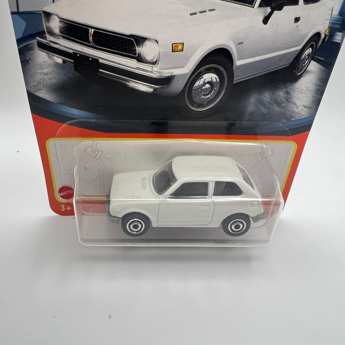 Matchbox 1976 Honda CVCC 49/100 White Mainline